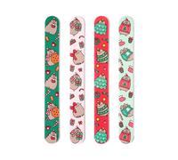 Puckator Christmas Pusheen The Cat Nail Files - Strong Files for Acrylic Natural and Gel Nails - Nail Filer Sander Shaper Care Kit Set for Women - Beauty Products - Manicure Nailfile