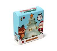 Puckator Christmas Tree Shaped Bath Bomb in Gift Box - Birthday Gifts for Mum or Her - Gifts for Girls - Bath Bomb for Women Spiritual Self Care Gifts for Women Bathbombs Bath Accessories Relaxation