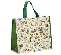 Puckator Christmas Winter Botanicals RPET Reusable Shopping Bag