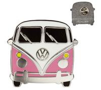 Puckator Collectable Volkswagen VW T1 Camper Bus Pink Enamel Pin Badge