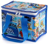 Puckator Cool Lunch Bag With Asterix Comic Strip Design Made Out Of Recycled Plastic Bottles - Insulated Lunch Bag for Women Men Children - Lunch Box Bag For Work & School - Beach Picnic Accessories