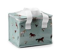 Puckator Cool Lunch Bag with Willow Farm Horses Design Made Out of Recycled Plastic Bottles - Insulated Lunch Bag for Women Men Children - Lunch Box Bag for Work & School - Beach Picnic Accessories