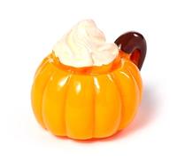 Puckator Cozy Cups Pumpkin Spiced Latte Lip Balm in Shaped Holder - Lip Care Stick Balms Chapstick Holiday Essentials For Women Family - Lipbalm Moisturiser Exfoliator Cream Pretty Cute Lip Blam Bam