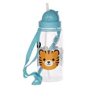 Puckator Cutiemals Children's Water Bottle (Bottle) 450ml - Zoo Animals
