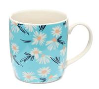 Puckator Daisy Lane Pick of The Bunch Botanical Porcelain Mug Coffee Tea Cup, Food Dishwasher & Microwave Safe, Home Office Work, Multicolour
