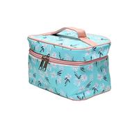 Puckator Daisy Lane Pick of The Bunch Zip Around Makeup Bag with Handle - Make Up Bag - Travel Toiletries Bag - Wash Bag for Women and Men - Travel Makeup Case - Cosmetic Bag - Wash Bag for Kids