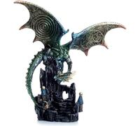 Puckator Dark Legends Wings of Magic Gateway Guardian Dragon - Home Decoration - Guardian Dragon - Ornaments - Resin - Home Accessories - - Living Room Accessories - Fantasy Gifts For Men