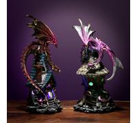 Puckator Dark Legends Woodland Spirit LED Dragon DRG491 | Acotis - Resin / Plastic