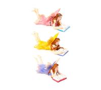 Puckator Daydream Flower Fairy Reading - Cute Room Decor - Aesthetic Feng Shui Meditation Accessories - Garden Ornaments - Shelf Desk Decorations - Mindfulness Home Gifts - Statues