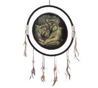 Puckator DCPA04E Lisa Parker Loyal Companions Wolf Dreamcatcher 62cm
