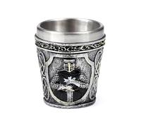 Puckator Decorative Medieval Black Knight Shot Glass