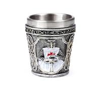 Puckator Decorative Medieval White Knight Shot Glass