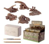 Puckator DIG49 Rawr Dinosaur Skull Fossil Dig-A-Saurs Dig it Out Kit