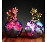 Puckator DRG505 Baby Dragon LED Geode Dragon Egg