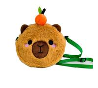 Puckator Duke the Capybara Adoramals Crossbody Plush Shoulder Bag