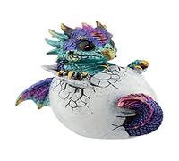 Puckator Elements Hatching Dragon Egg - Home Decoration - Hatching Dragon Egg - Ornaments - Resin - Home Accessories - - Living Room Accessories - Fantasy Gifts For Men