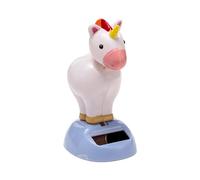 Puckator Enchanted Rainbow Unicorn Solar Pal (New 2024) - Home Office Table Desk Dashboard Car Decor Decoration Gift Ideas Gifts For Teenage Old Boy Girl Dad Mums Powered Kids Toys Toy Figure Figures