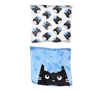 Puckator Feline Fine Cat Compressed Travel Towel - Backpacking Traveling Essentials Essential - Hangover Kit - Holiday Travel Camping Must Haves Accessories - Thin Mini Face Expandable Towel Towels