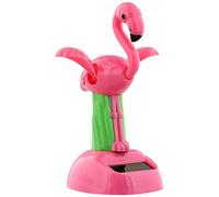 Puckator FF3 Solar Pink Flamingo Figurine, Pink/Green, 7.5 x 6 x 10.5 cm