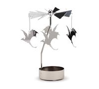 Puckator Flying Dragons Rotating Carousel Spinning Tea Light Candle Holder - Living Room Accessories - Dragon Themed - Home Decoration - Ornaments - Candle Holder - Table Centrepiece Decoration
