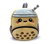 Puckator Foodiemals Boba the Bubble Tea Rucksack Backpack - Children's Backpacks - Small Luggage Bag - Travel Backpack Backpack For School Toddler Kids Backpack Cute Bags Nursery Backpack Back Pack