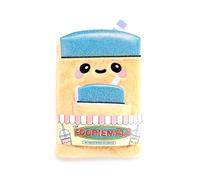 Puckator Notebook Foodiemals Bubble Tea Plush with Pouch & Mini Notebook – School Planner