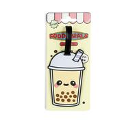 Puckator Foodiemals Bubble Tea PVC Luggage Tag LUT52 | Acotis - PVC