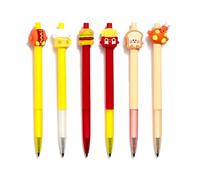 Puckator Foodiemals Fast Food Everlasting Pencil - Cool Cute Infinity Ifinite Inkless Unlimited Pencil Pen For Kids School Drawing journaling - Back To School Supplies Pens Pencils Gifts