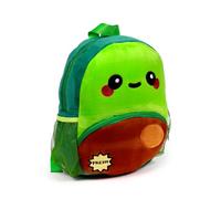 Puckator Foodiemals Pedro the Avocado Plush Rucksack Backpack - Children's Backpacks - Small Luggage Bag Travel Backpack Backpack For School Toddler Kids Backpack Cute Bags Nursery Backpack Back Pack