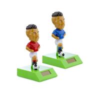 Puckator Footballer Solar Pal - Home Office Table Desk Dashboard Car Decor Decoration - Gift Ideas - Gifts For Teenage Old Boy Girl Dad Mums - Powered KIds Toys Toy Figure Figures