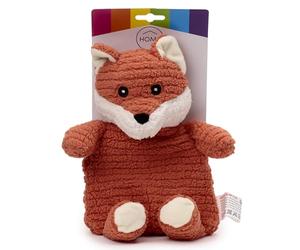 Puckator Fox Microwavable Plush Lavender Heat Pack - Heating Pads - Hot Heat and Ice Cold Cool Pack Packs Bag for Sport Injuries Knee Back Pain - Bed Warmer - Wellness Health Products