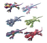 Puckator Frill Neck Lizard Large Sand Animal Sea Safari Woodland Zoo Jungle Wild Animal Animals Figures Home Office Paperweight Decor Ornaments Paper Weights Gifts For Desks Prizes For Kids Students
