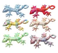 Puckator Gecko Medium Sand Animal - Sea Safari Woodland Zoo Jungle Wild Animal Animals Figures - Home Office Paperweight Decor Ornaments - Paper Weights Gifts For Desks - Prizes For Kids Students
