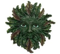Puckator Greenman Wall Plaque - Home Decor Accessories - Spiritual Feng Shui Gothic Goth Gift - Wall Ornaments - Gifts For Men And Women