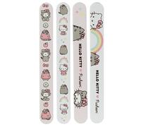Puckator Hello Kitty & Pusheen The Cat Nail File - Strong Files for Acrylic Natural and Gel Nails - Nail Filer Sander Shaper Care Kit Set for Women - Beauty Products - Manicure Nailfile