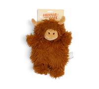 Puckator Highland Coo Cow Cream Nose Microwavable Plush Lavender Heat Pack WARM - Cotton / Polyester