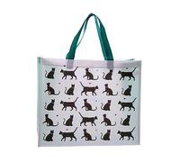 Puckator I Love My Cat Reusable Shopping Bag - Shoulder Bags - Handbags for Women - Canvas Tote Bags for Women - Shopping Hand Bag - Large Ladies Bags - Aesthetic Stuff - Big Foldaway Bag