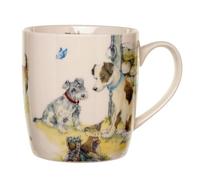 Puckator Jan Pashley Dog Porcelain Tea Coffee Mug - Funny Home Accessories - Cute Gifts for Girlfriend - Large Mugs for Men Women Hot Drinks - Cute Cups Presents - Secret Santa Gift - Cup Set