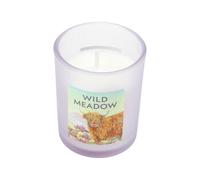 Puckator Jan Pashley Highland Coo Cow Votive Scented Candle CAND112 | Acotis - Glass / Wax