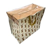 Puckator Jan Pashley Stag Zip Up Laundry Storage Bag - Washing Basket - Large Storage Bags - Laundry Basket - Room Accessories For Men - Laundry Storage - Big Bags - Clothes Bin - Laundry Bins