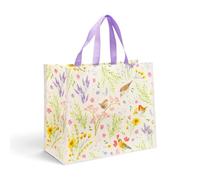 Puckator Jan Pashley Wings & Wildflowers Reusable Shopping Bag - Canvas Tote Bag - Cotton Tote Bags - Eco Gifts for Women and Men - Cloth Shopping Bag - Fabric Bag Foldable Bags for Shopping Handbag