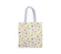 Puckator Jan Pashley Wings & Wildflowers Reusable Tote Bag CBAG145 | Acotis - Cotton / Polyester