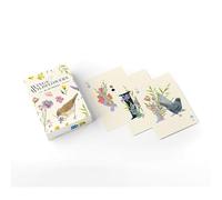 Puckator Jan Pashley Wings & Wildflowers Standard Playing Card Deck - Deck Pack Of Cards Uk - Travel Board Games For Adult Poker Bridge Canasta Kids Card Game 3-5 4 Year Olds