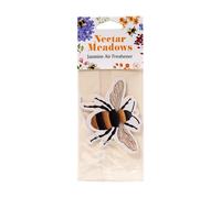 Puckator Jasmine Nectar Meadows Bee Air Freshener - Diffuser Room Fragrance Air Fresheners For Home Bathroom - Small Aroma Mist Scent Diffusers - Odour Neutraliser Freshener - Cigarette Smoke Remover
