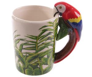 Puckator Jungle Explorer Mug Macaw Parrot