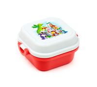 Puckator Knights & Dragons Clip Lock Stacked Bento Snack Lunch Box LBOX125 | Ac - Silicone / Plastic