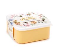 Puckator Lunch Box Set LBOX94, Set of 3 (M/L/XL), Nectar Meadows, Polypropylene, Green