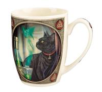 Lisa Parker Porcelain Mug - Absinthe Cat