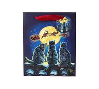 Puckator Lisa Parker Christmas Cats Gift Bag Medium - Birthday Gift Bag - Gift Bag For Presents - Present Bag For Females - Kids Birthday Presents - Present Bags For Gifts - Gift Box For Baby