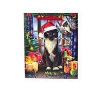 Puckator Lisa Parker Christmas Krampus Cat Gift Bag Medium - Birthday Gift Bag - Gift Bag For Presents - Present Bag For Females - Kids Birthday Presents - Present Bags For Gifts - Gift Box For Baby